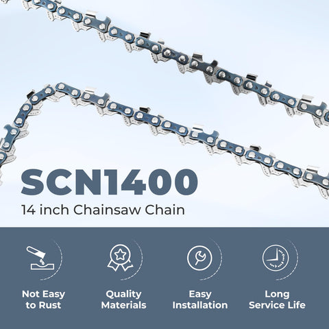 TOSRWGLL Sharp hardened teeth deliver clean cuts and lasting performance.