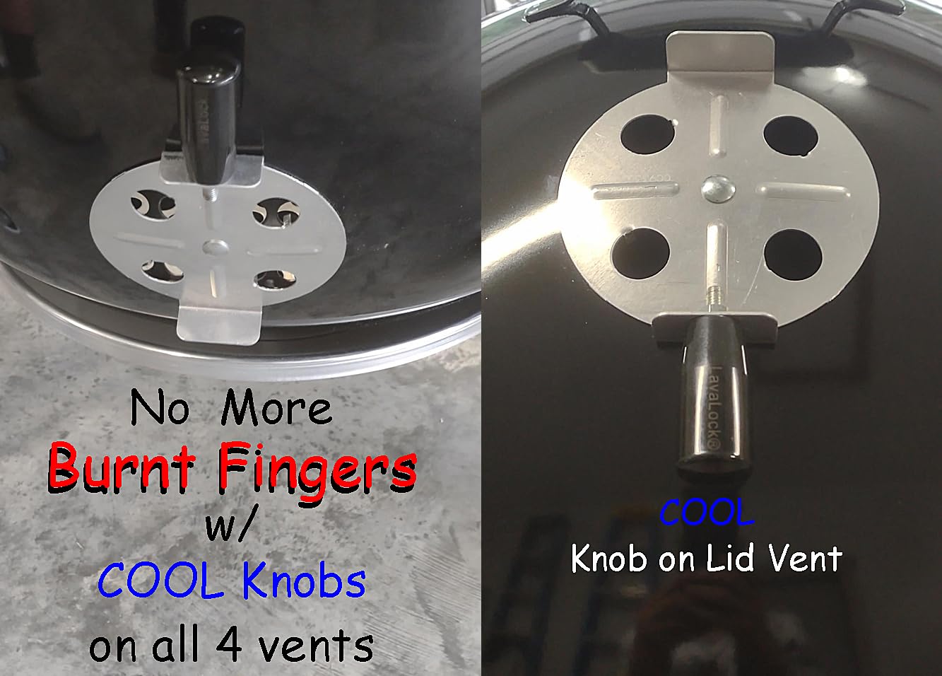 Total Control better damper control on Weber Smokey Mountain for precise airflow