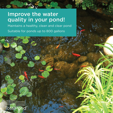 TotalPond bio-balls filter media promotes beneficial bacteria for healthier pond ecology.