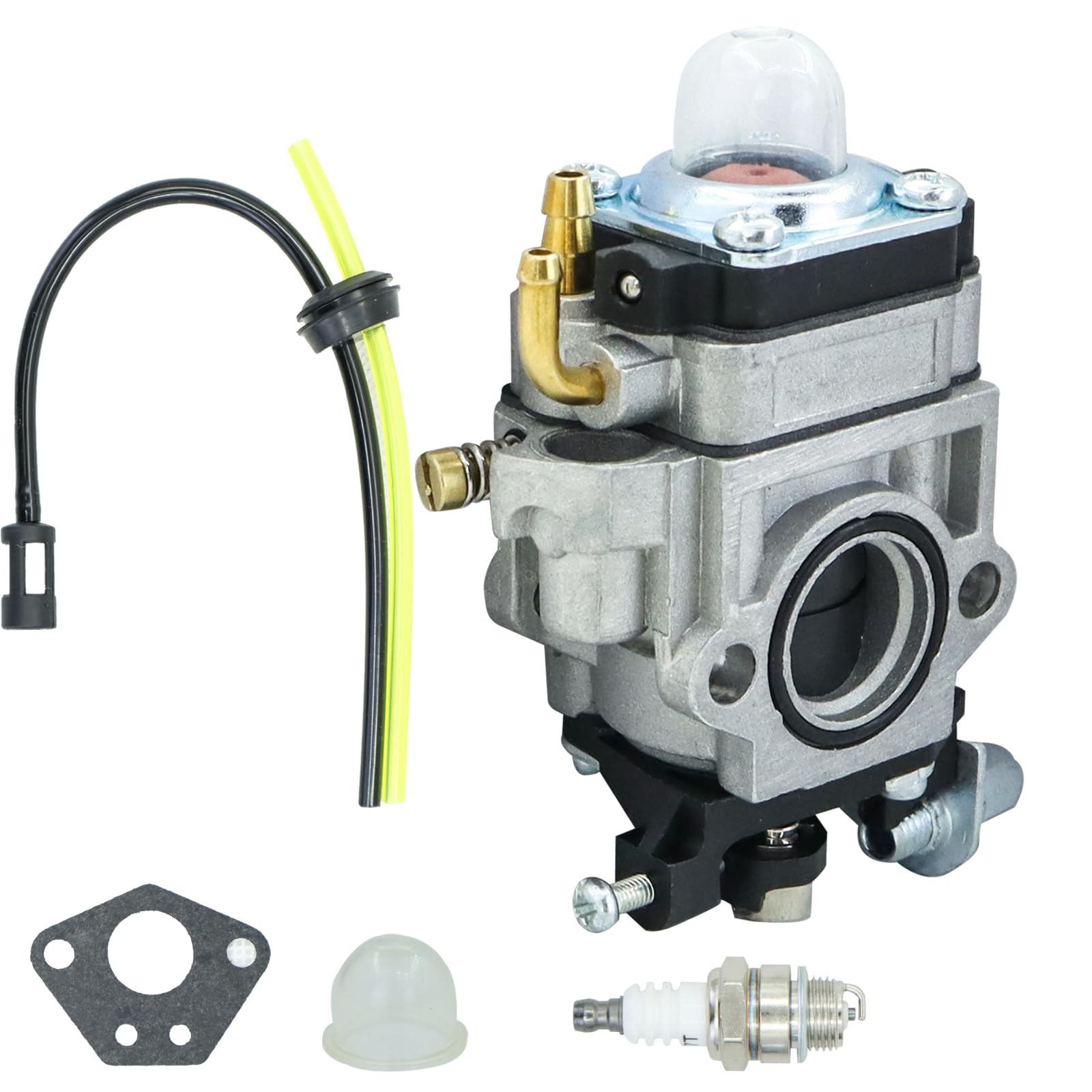 TOTEDELL carburetor for Thunderbay Y43 auger head, close-up for precise fuel regulation