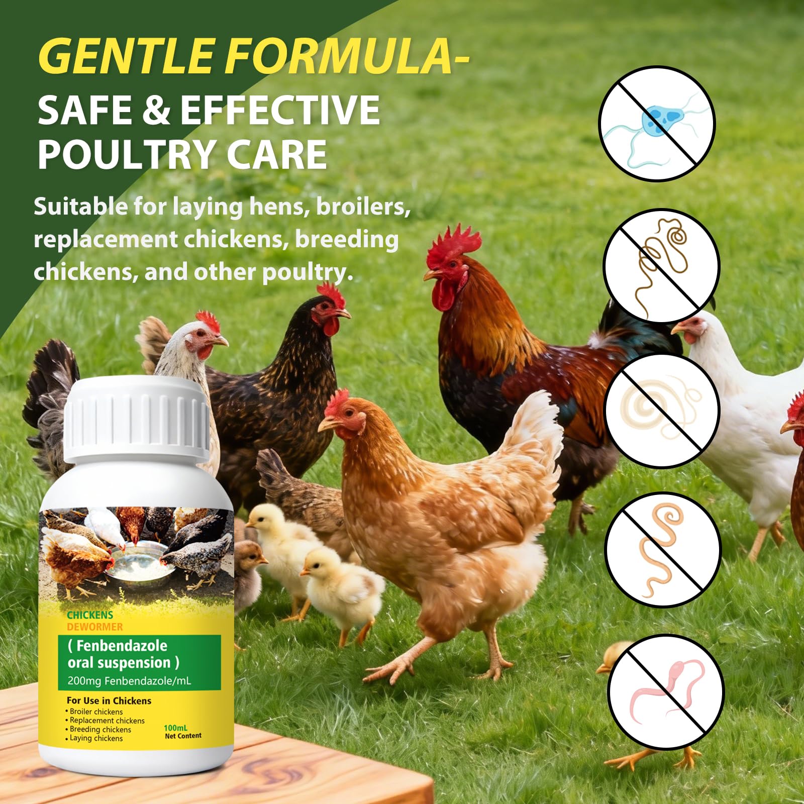 Totoketty Dewormer measuring cylinder enables precise, consistent dosing