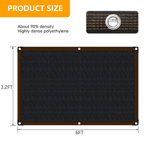 Totozakul shade cloth 85-90% cover for greenhouse moderates heat and moisture.