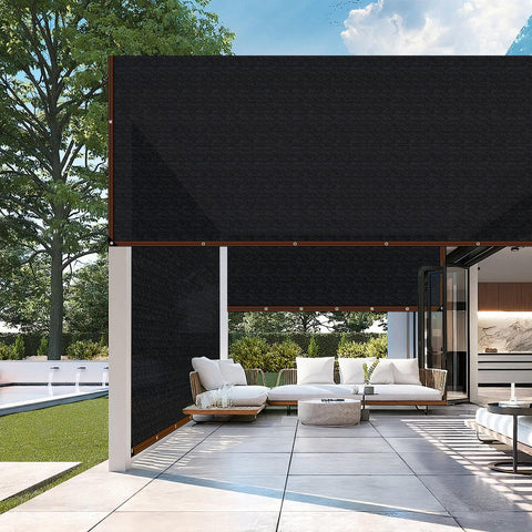 TOTOZAKUL shade cloth as a fence screen adds shade and privacy.