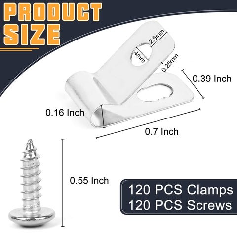 Tottist round hole design clamps secure wire quickly