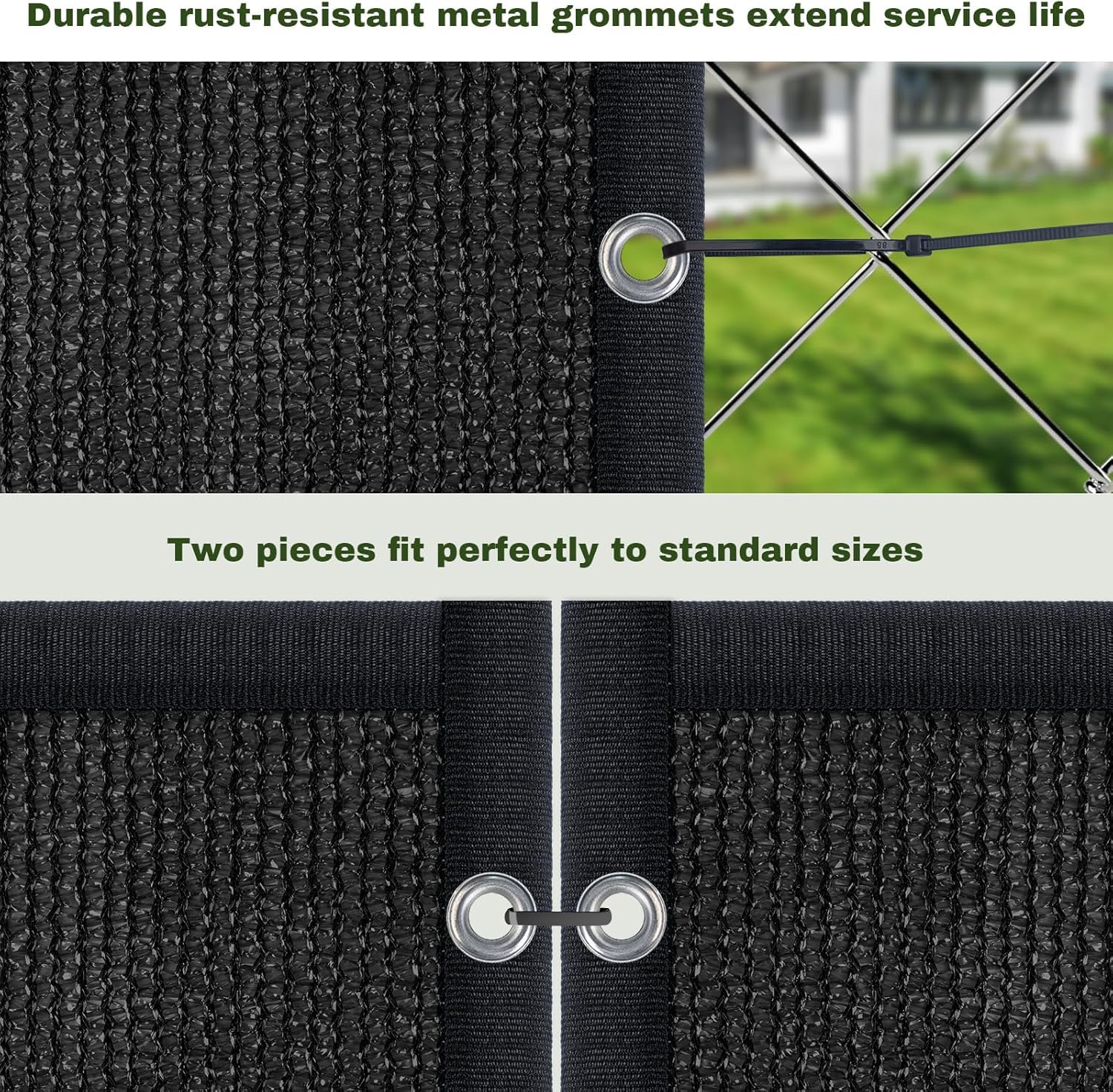 TOTU multi-size options suit balconies, yards, pools, and job sites.