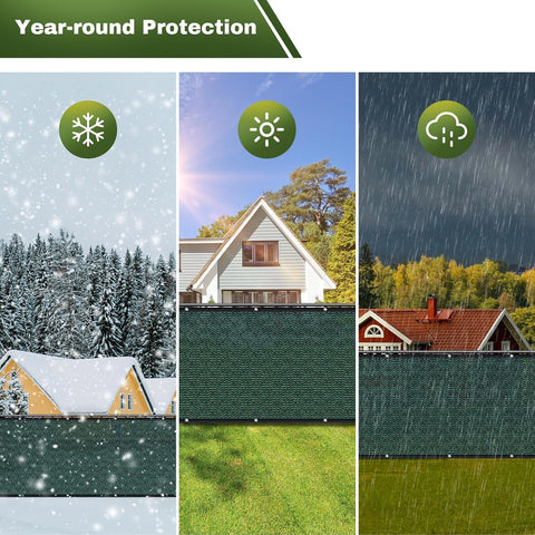 TOTU 170gsm HDPE fabric reduces fading and tearing.