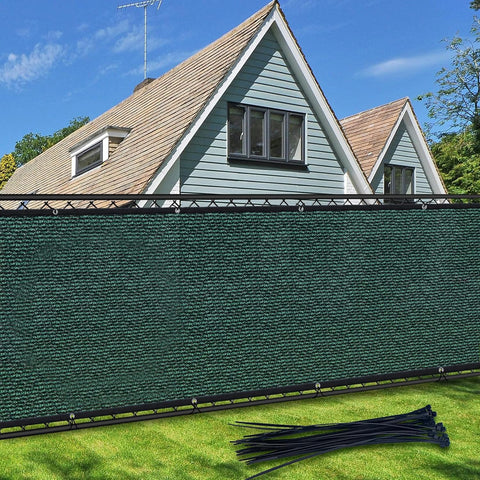 TOTU privacy screen fence 4ft x 50ft for backyard privacy and curb appeal