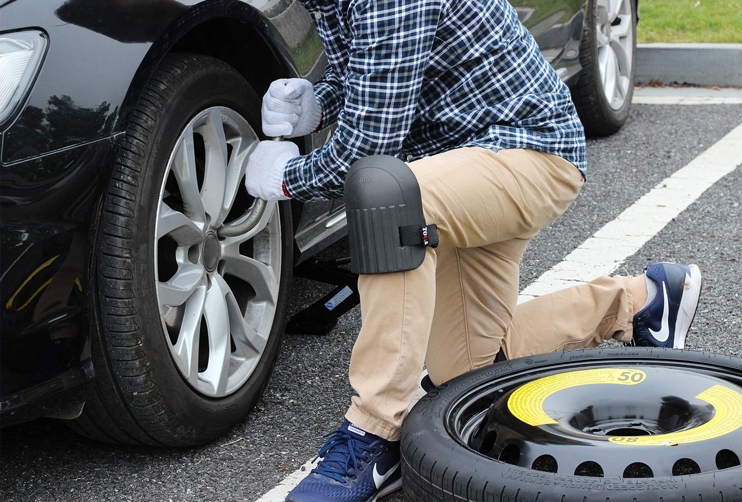 TOUA knee pads offer multipurpose use for gardening, cleaning, and more.