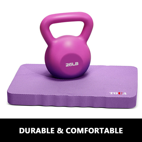 TOUA kneeling pad measures 17.8 by 11 inches provides ample kneeling space.