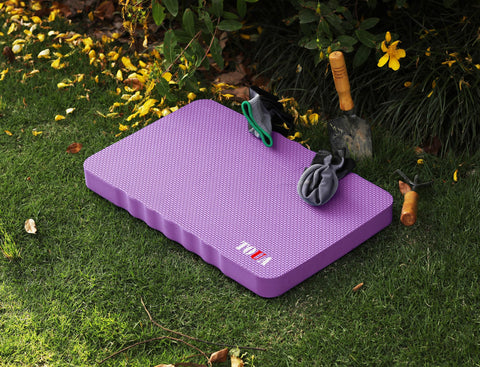 TOUA kneeling pad used for gardening and outdoor chores.