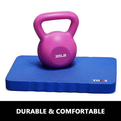 TOUA kneeling pad uses high-density foam to maintain shape.