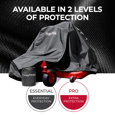 Tough Cover includes carrying bag for easy off-season storage