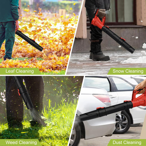 Tovexis blower includes nozzle, tube, manual and 12-month warranty.
