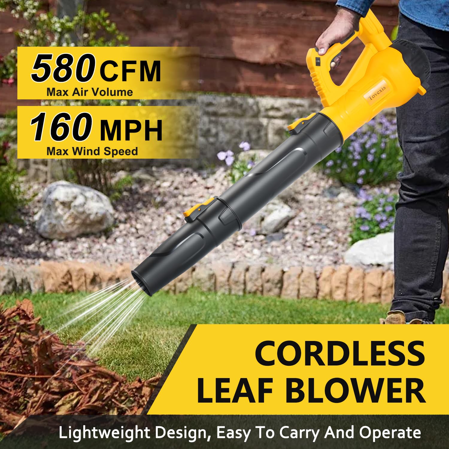 Tovexis leaf blower user manual provides quick setup and safety tips.