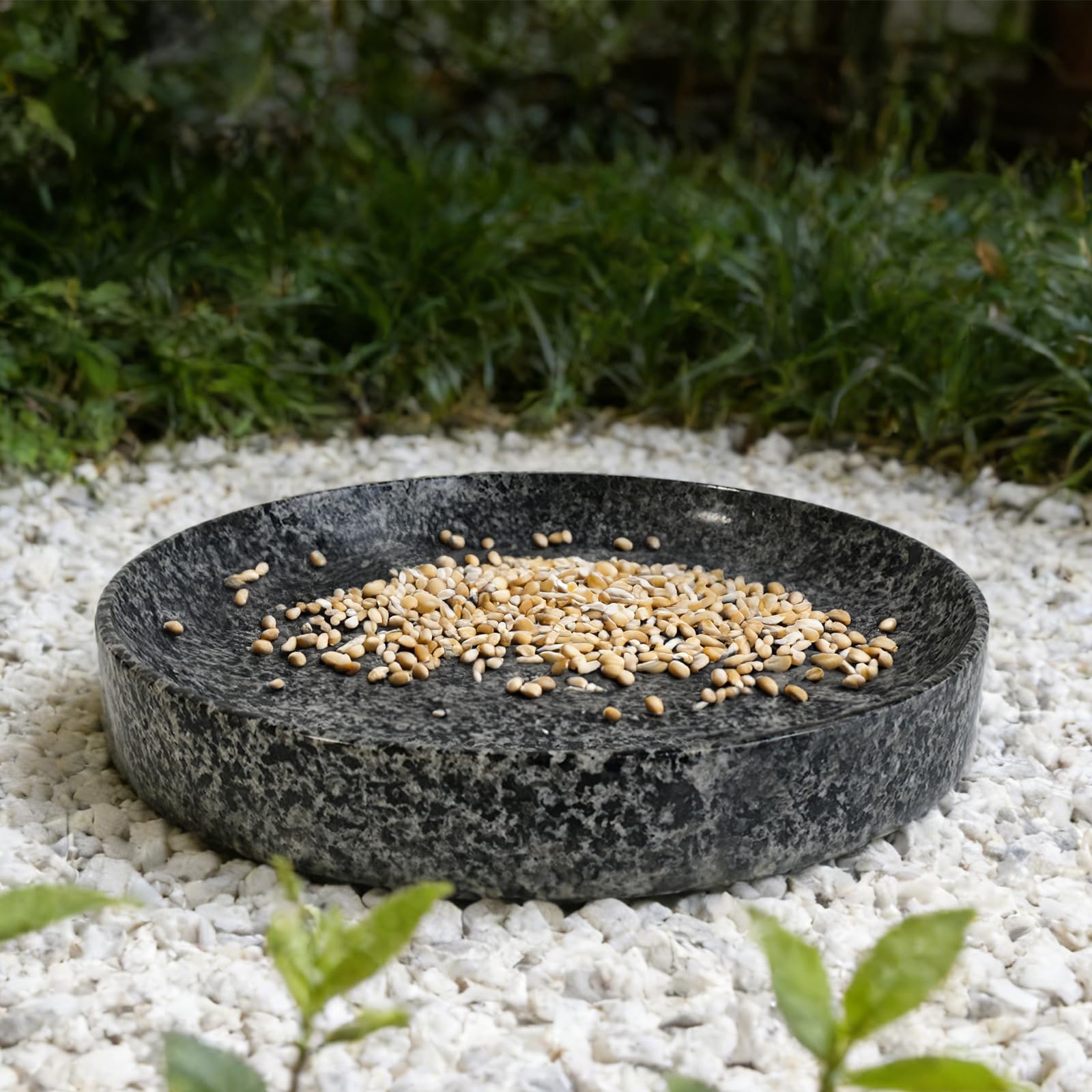 Low-profile 10-inch design fits patios and garden tables with elegance.