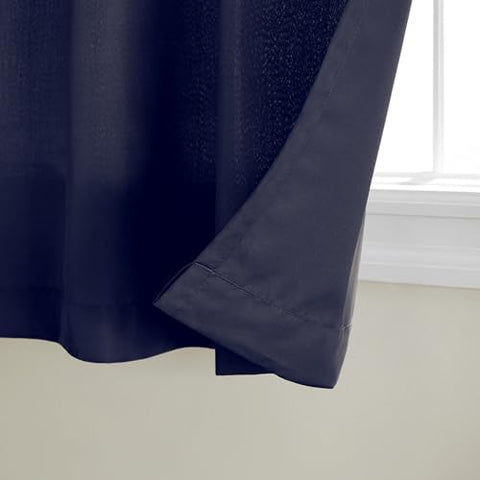 Town & Country Basics Cabana Curtain with eight rust-proof grommets for easy patio mounting