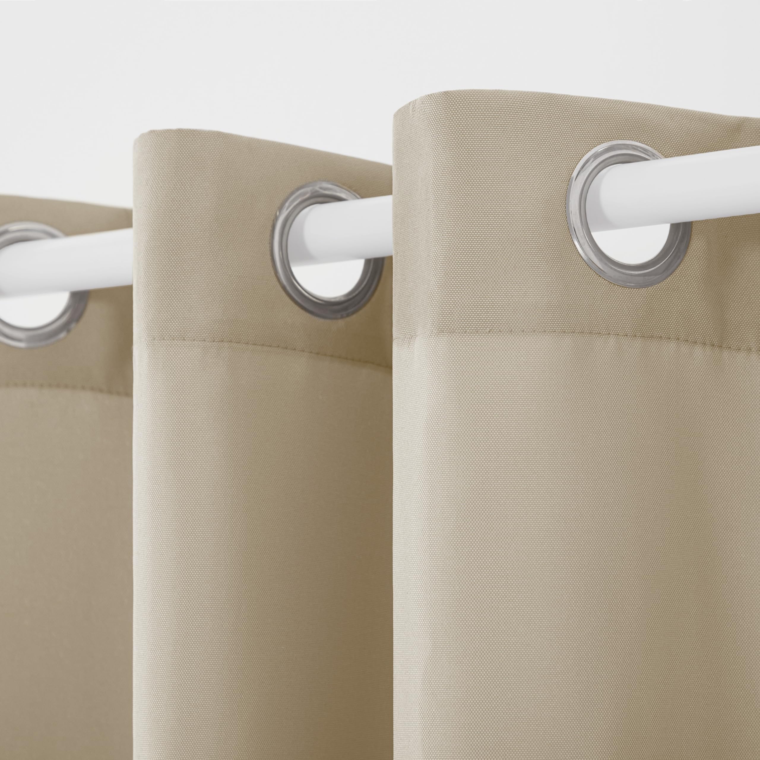 Texture detail of Town & Country Basics Cabana fabric, showing water-repellent finish for outdoor use.