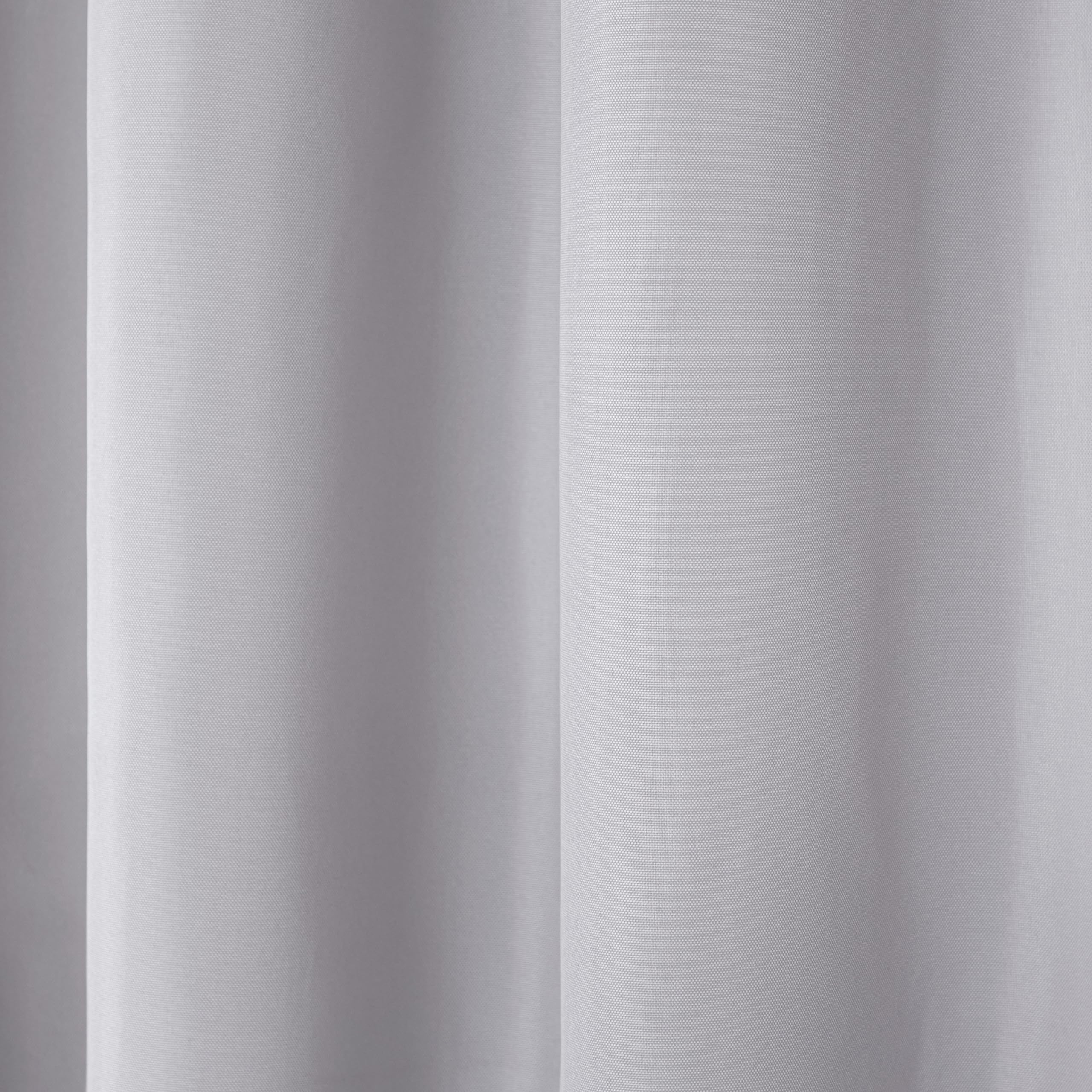 Town & Country Basics Cabana curtains interior view showing soft light diffusion