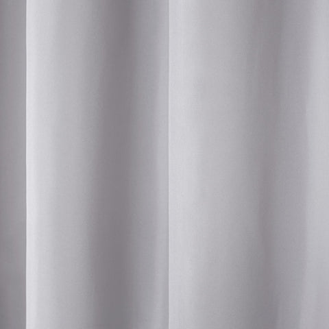 Town & Country Basics Cabana curtains interior view showing soft light diffusion