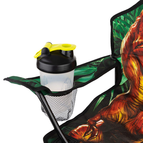 Toy To Enjoy dinosaur kids camping chair with carrying bag makes transport simple.