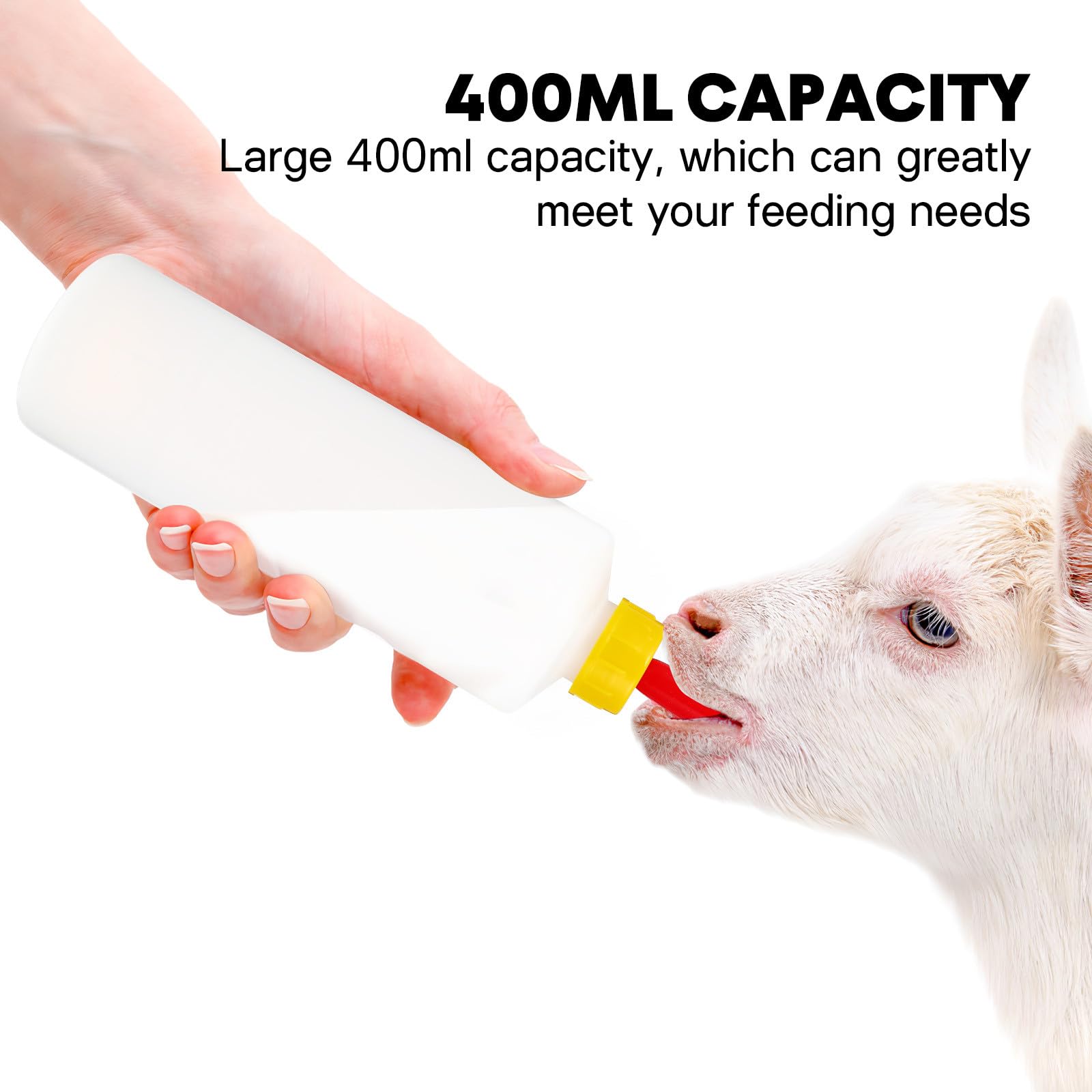 TOYANDONA ergonomic bottle design enables easy handling during feeding times