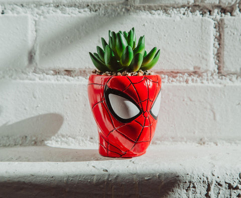 Toynk Spider-Man decor piece fits desks, shelves, or display cabinets.