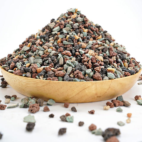 TOYPOPOR Mix lava rock pebbles for terrarium drainage and decor.