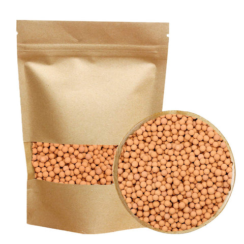 TOYPOPOR clay pebbles 2.2 lb bag for balanced drainage and aeration in pots.