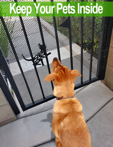 TOYPOPOR hexagonal mesh with 0.4 inch aperture supports small animal protection.