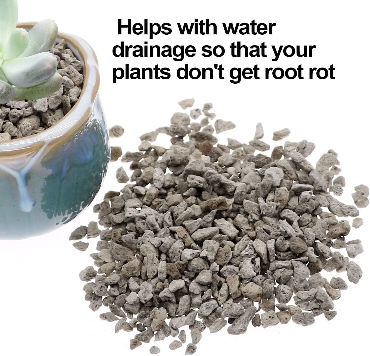 TOYPOPOR bonsai pumice mix prevents root rot through steady moisture release.