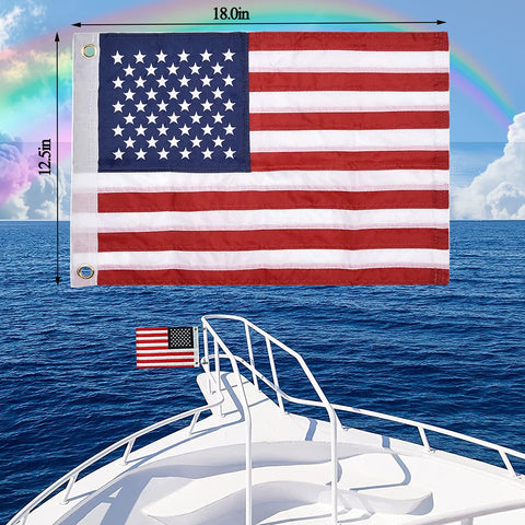 TPFEYEN flag 12x18 brass grommets for easy mounting