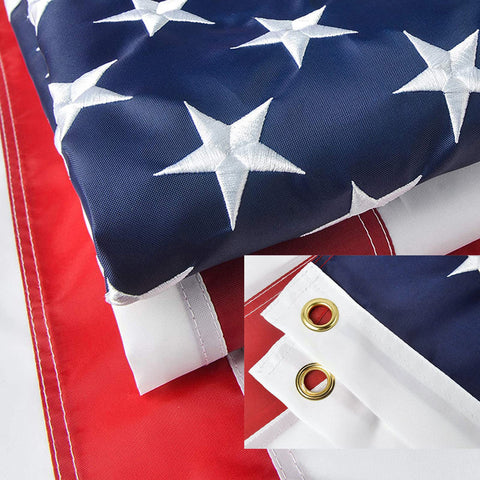 TPFEYEN American flag 12x18 car display ready