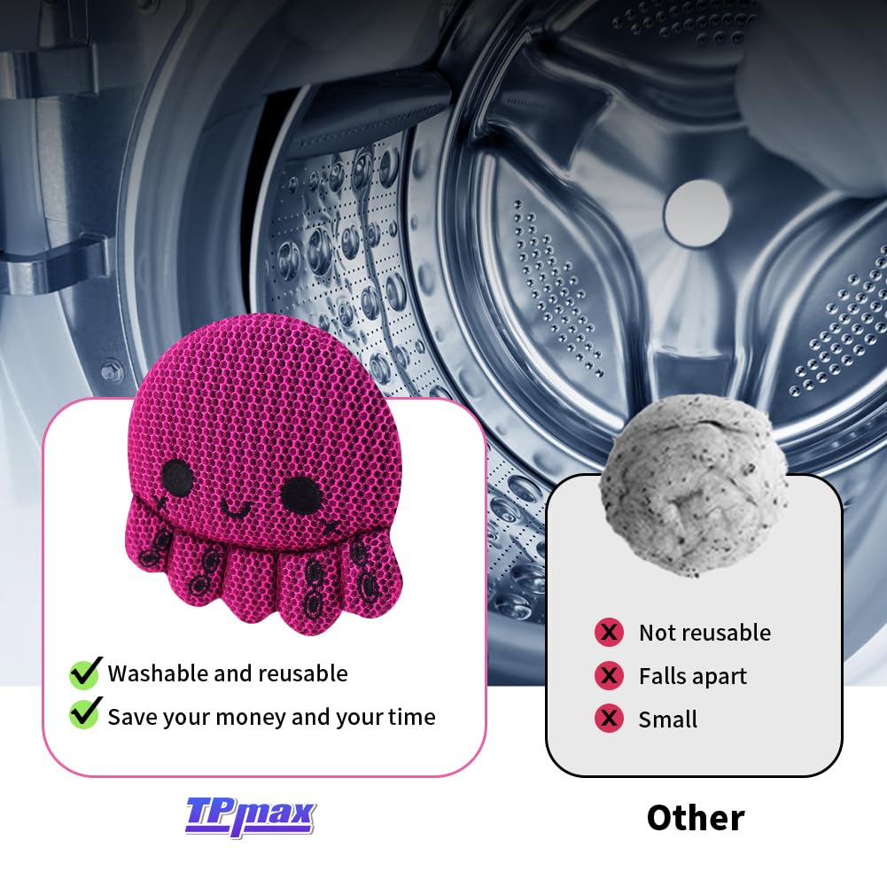 TPmax octopus-shaped sponge adds playful charm to spa maintenance.