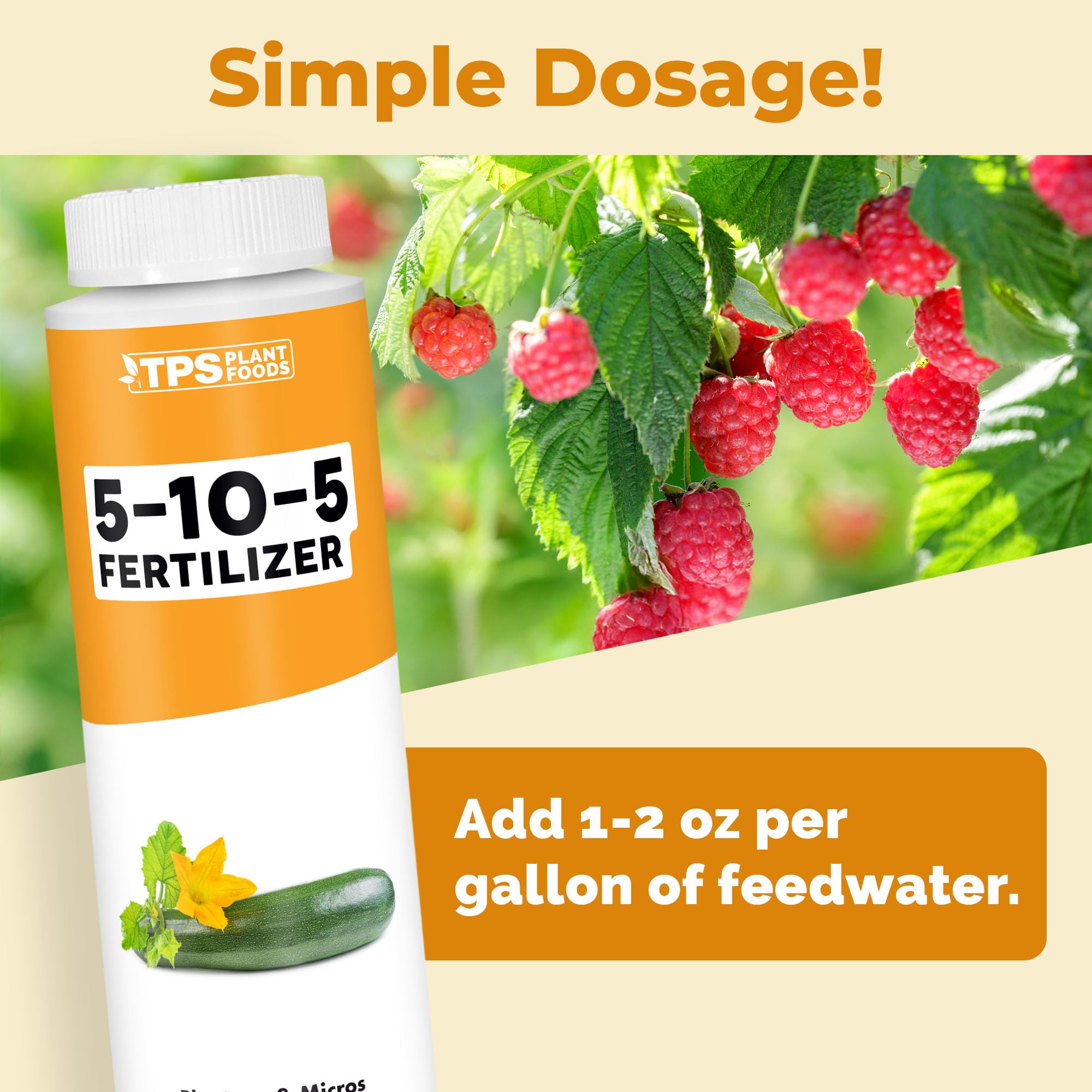 TPS NUTRIENTS 5-10-5 root strength promotes healthier root systems