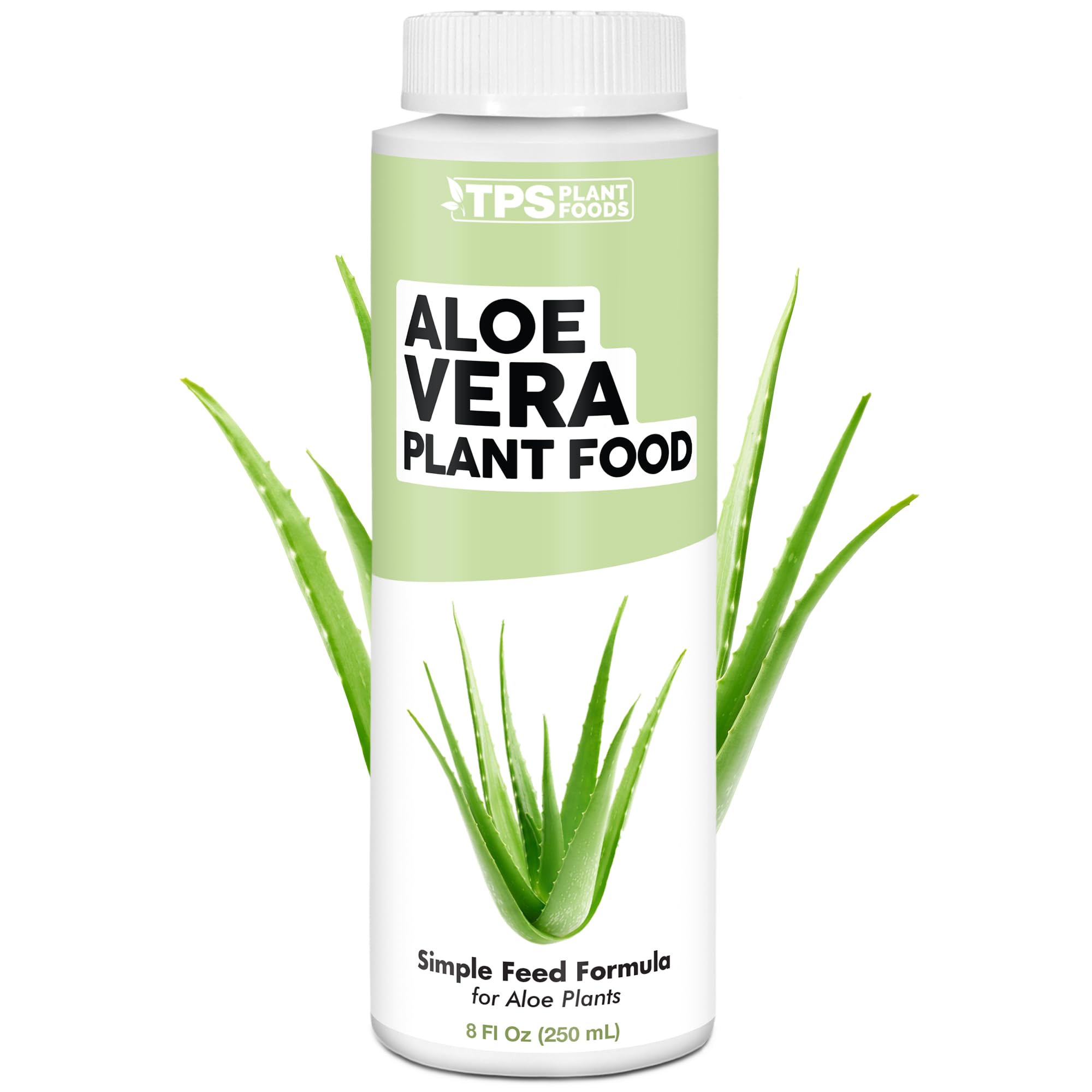 TPS NUTRIENTS Aloe Fertilizer bottle supports steady aloe growth and healthy leaves.