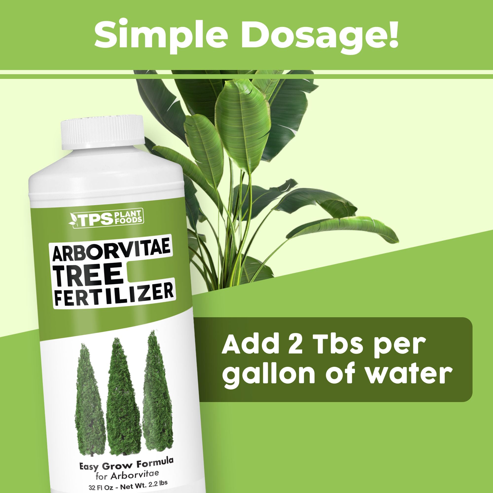 TPS NUTRIENTS Arborvitae strong roots supports robust root development.