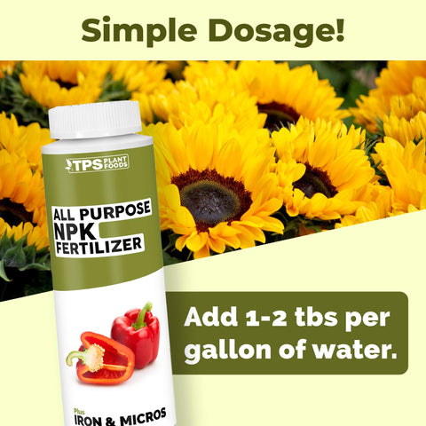 TPS NUTRIENTS balanced NPK nutrition leaves—vibrant foliage and healthier growth.