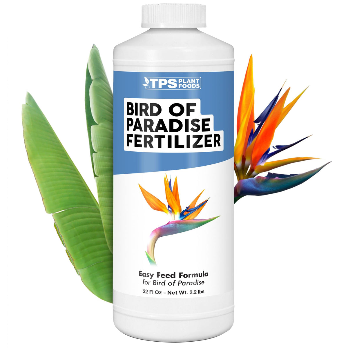 TPS NUTRIENTS Bird of Paradise bottle pour demonstrates easy feeding for steady growth