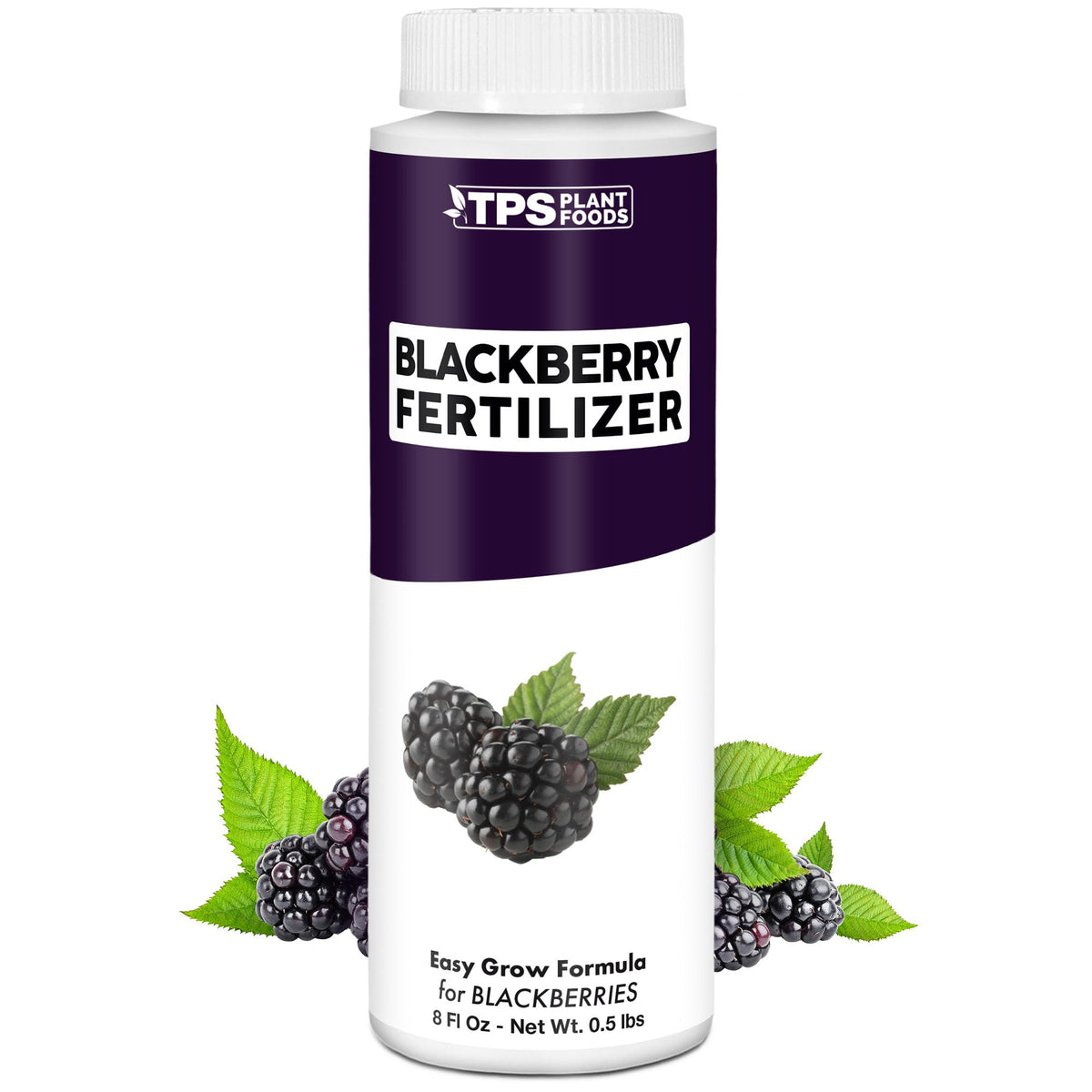 TPS NUTRIENTS Blackberry Fertilizer bottle for easy home feeding to boost berry size