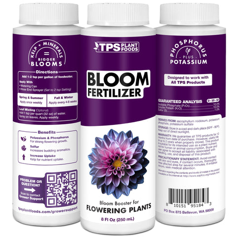 Close-up of TPS NUTRIENTS Bloom promoting larger, denser blooms.