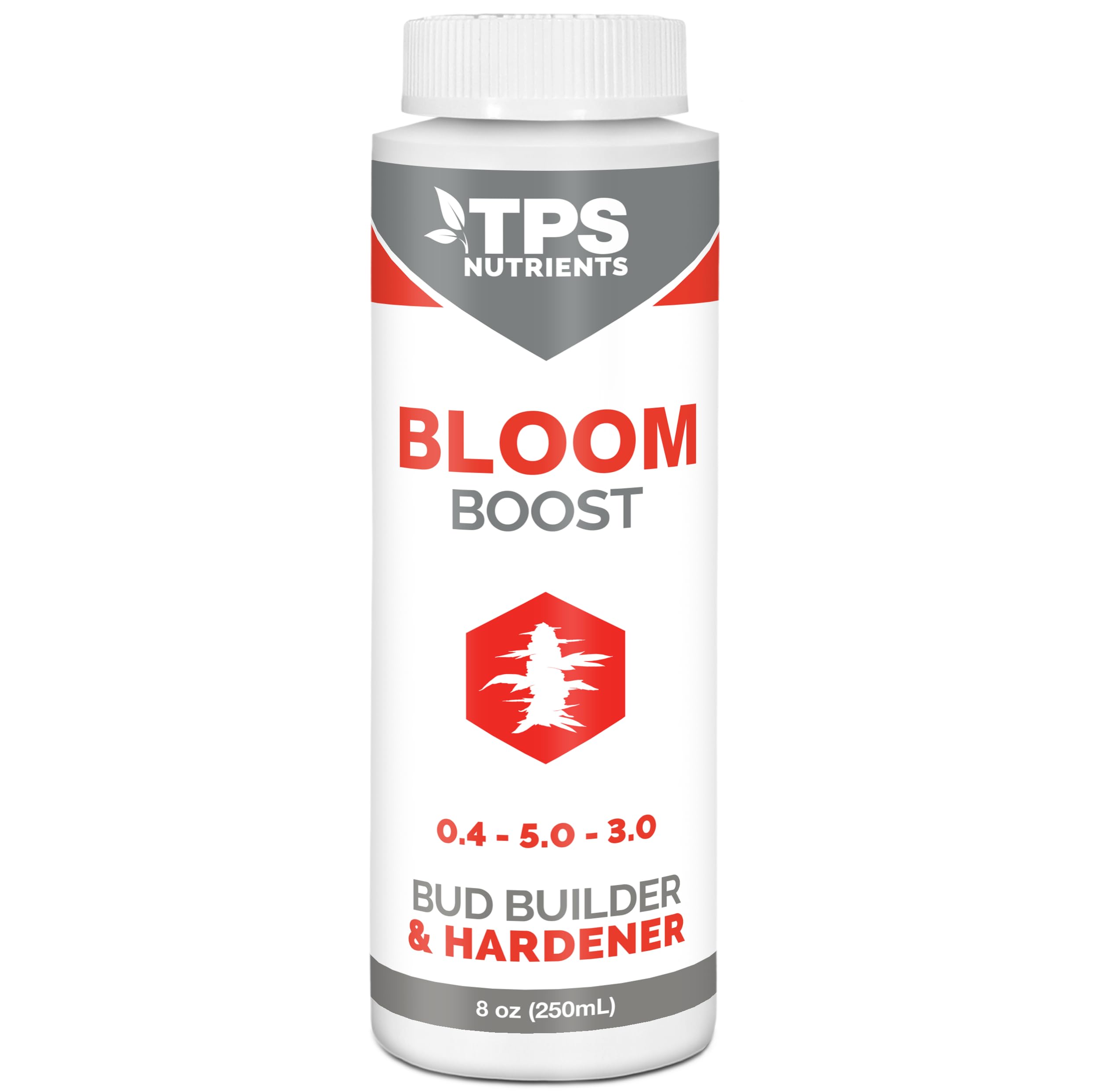 TPS Nutrients Bloom Bud Builder bottle supports vibrant blooms during bloom cycles.