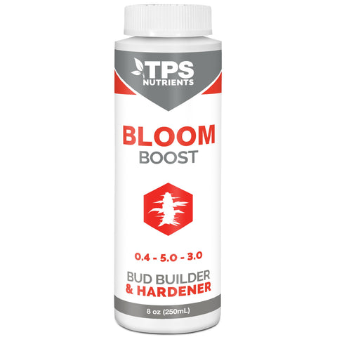 TPS Nutrients Bloom Bud Builder bottle supports vibrant blooms during bloom cycles.