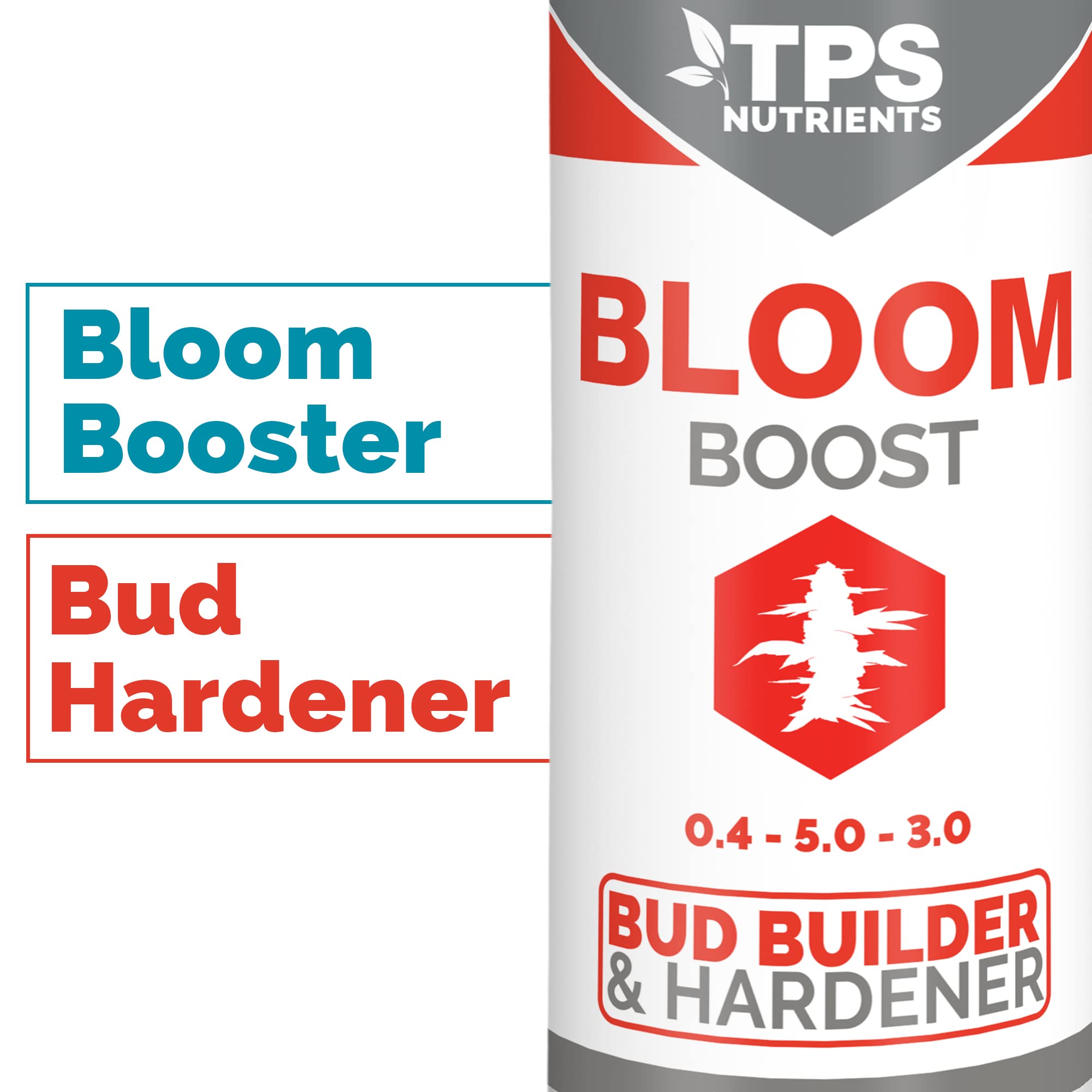 TPS Nutrients Bloom Bud Builder dosing measure demonstrates precise feeding