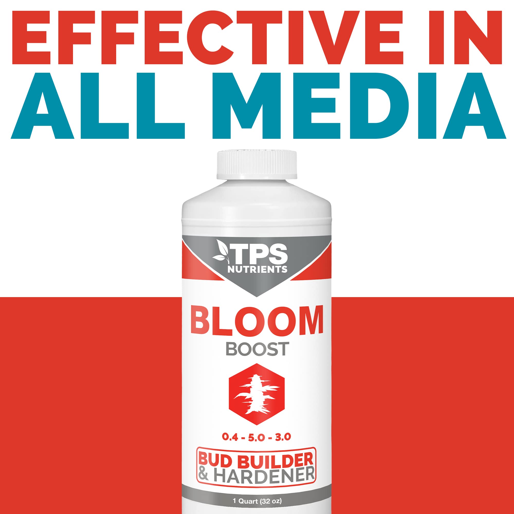 TPS Nutrients Bloom Bud Builder indoor plants demonstrating versatile bloom support