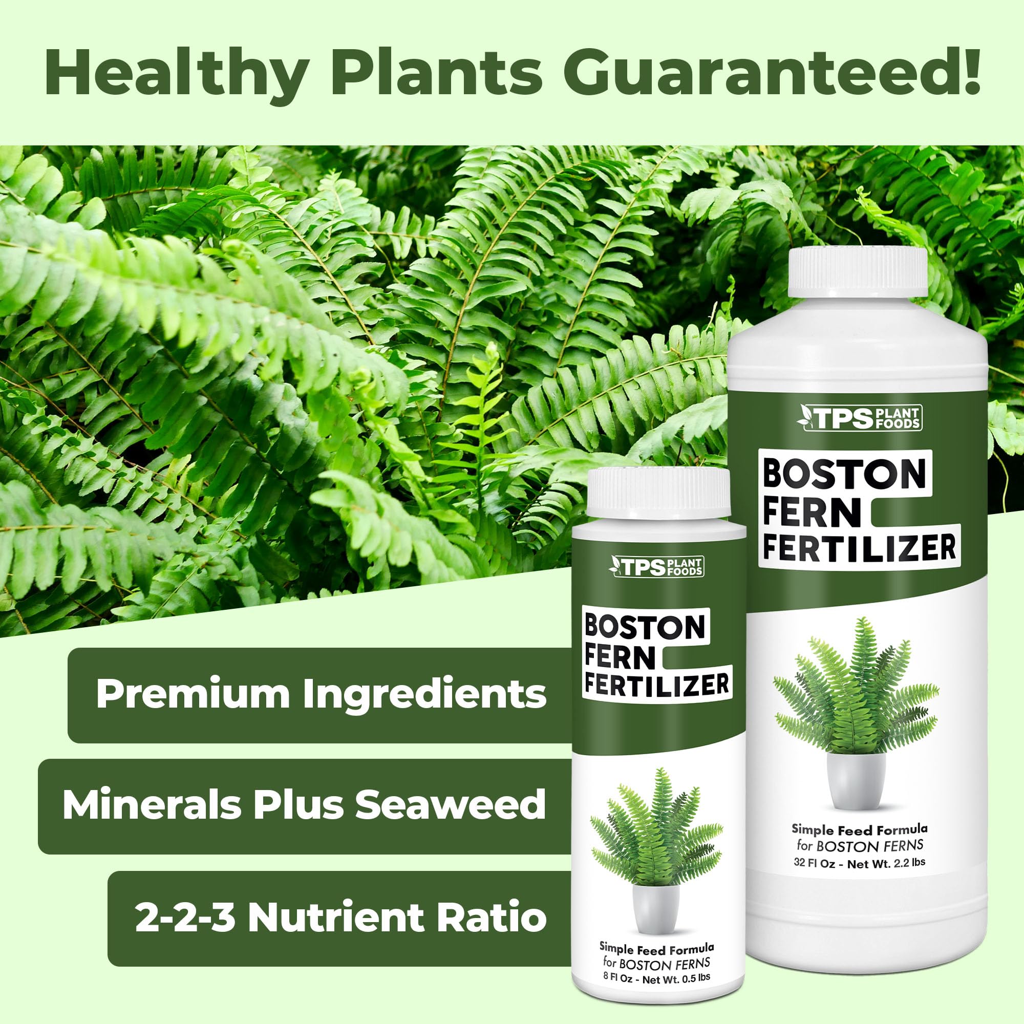 TPS Nutrients Boston Fern Fertilizer liquid dosing demonstrates easy application.