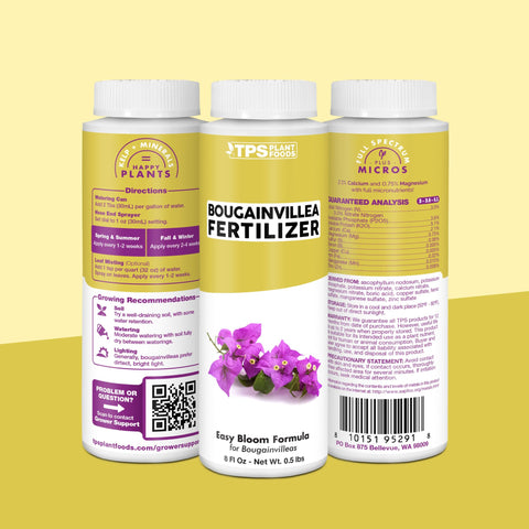 8oz TPS NUTRIENTS bottle on shelf ready to nourish roots