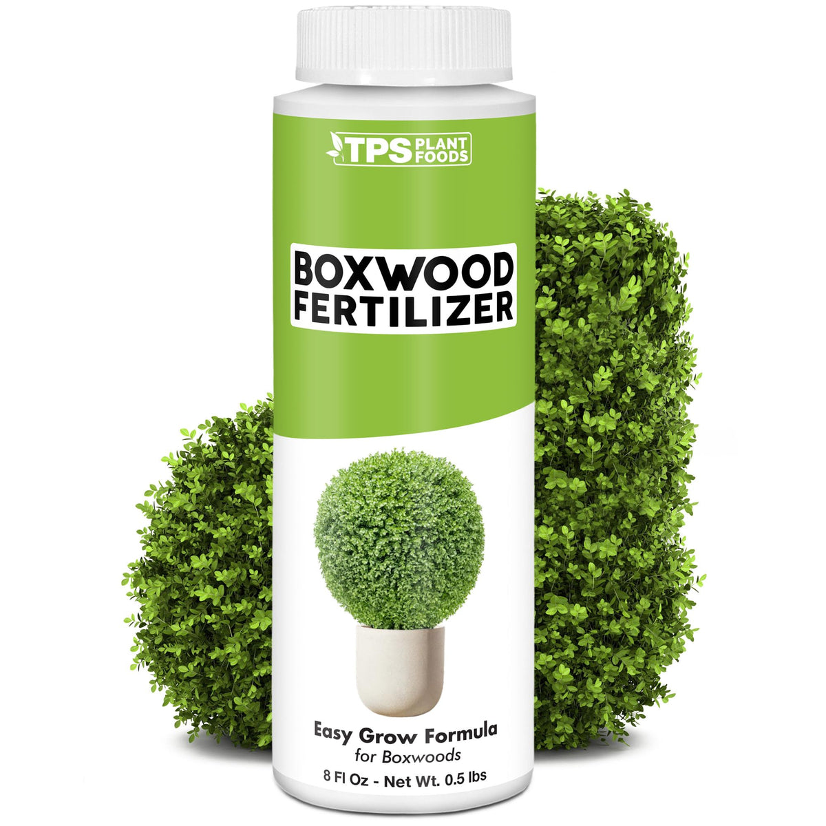 TPS NUTRIENTS Boxwood Fertilizer liquid bottle 8 oz boosts growth and root health