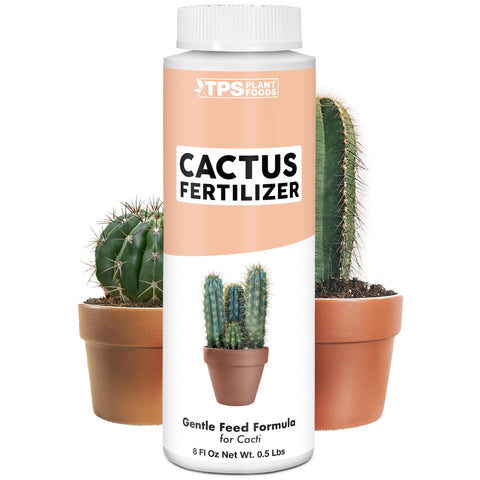 TPS NUTRIENTS cactus fertilizer bottle supports easy indoor feeding.