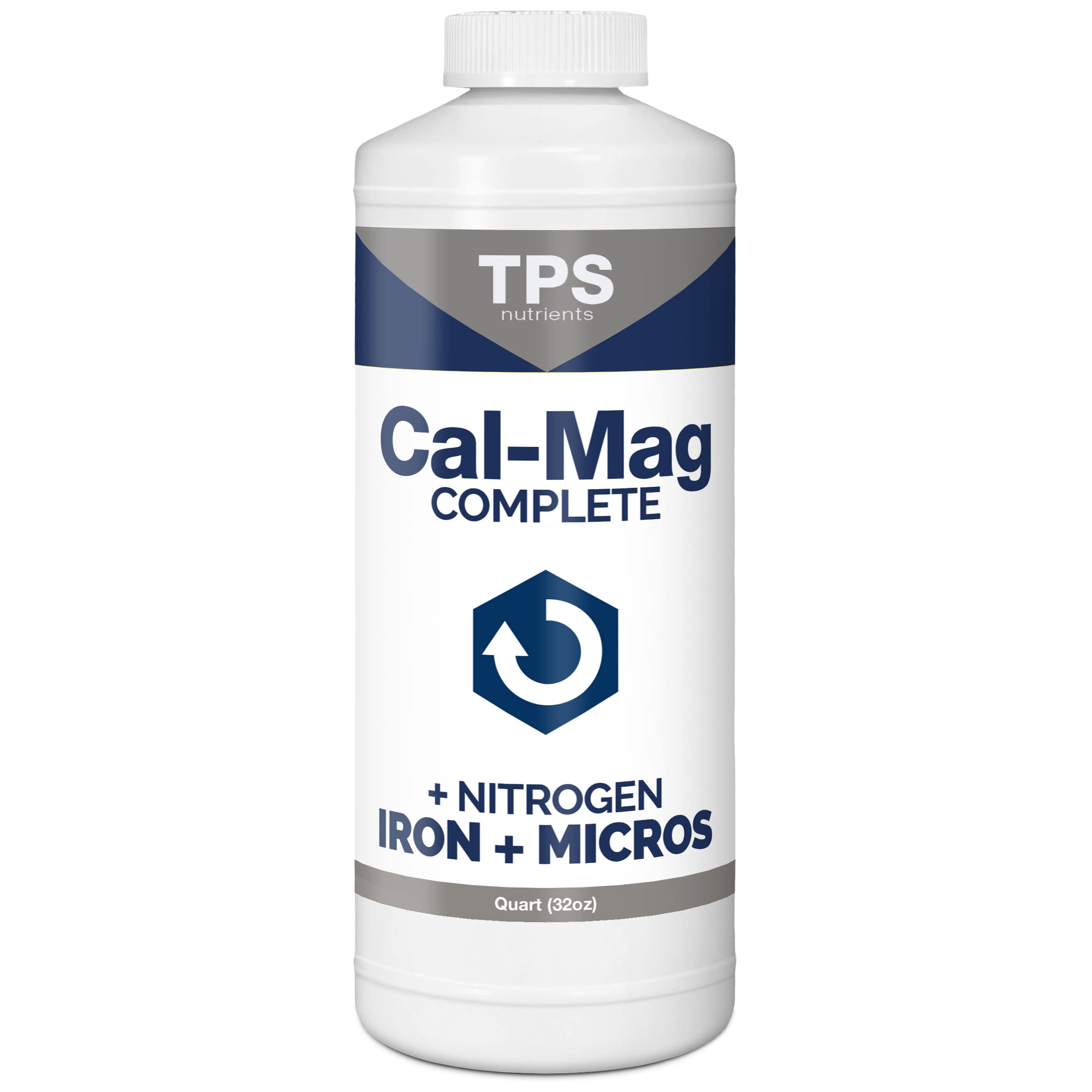 TPS NUTRIENTS Cal-Mag Complete bottle front highlighting key nutrients for plants