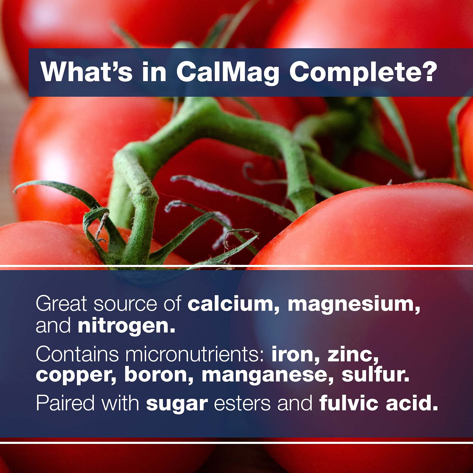 TPS NUTRIENTS Cal-Mag Complete liquid pour showing even distribution into irrigation